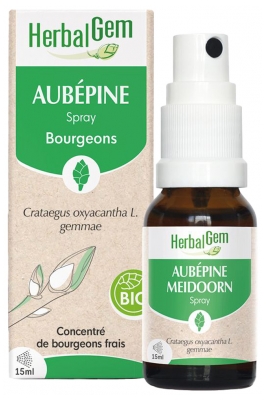 HerbalGem Weißdorn Bio-Spray 15 ml