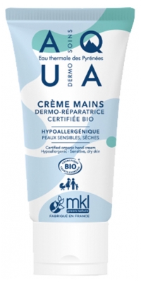 MKL Green Nature Aqua Crème Mains Dermo-Réparatrice Bio 50 ml