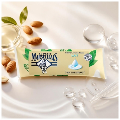 Le Petit Marseillais Handwaschcreme Milch Öko-Nachfüllpackung 250 ml