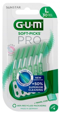 GUM Soft-Picks Pro 30 Unités