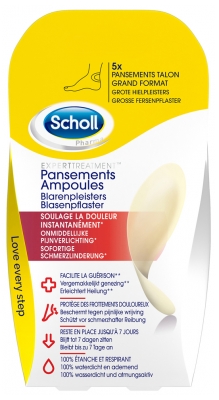Scholl Pflaster Blasen Talon Großes Format 5 Pflaster