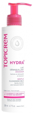 Topicrem HYDRA+ Gentle Cleansing Milk 200ml