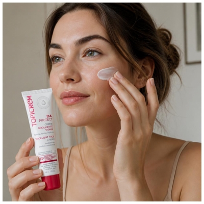 Topicrem DA PROTECT Crème Émolliente Visage 40 ml