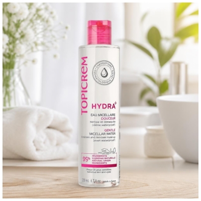 Apa Micelară Blândă Topicrem HYDRA+ 200 ml