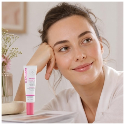 Topicrem HYDRA+ Soin Éclat Contour des Yeux 15 ml