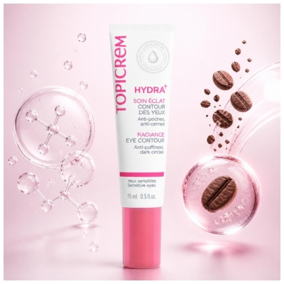 Topicrem HYDRA+ Stralende Oogomtrekverzorging 15 ml