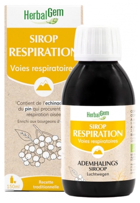 HerbalGem Sirop Respiration Bio 150 ml