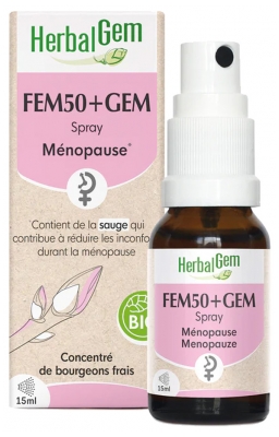 Fem50+gem Menopausia Spray Ecológico 15 ml