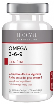 Biocyte Omega 3-6-9 60 Kapsułek