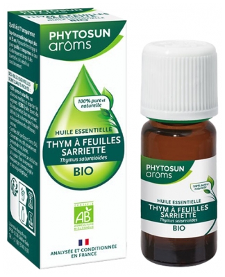 Phytosun Arôms Óleo Essencial Tomilho com Folhas de Sarriette (Thymus satureioides) Biológico 10 ml