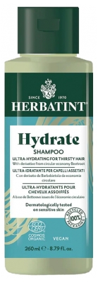 Herbatint Hydrate Organic Shampoo 260 ml