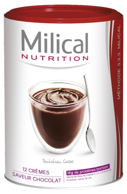 Milical Crème Minceur Hyperprotéinée 540 g - Saveur : Tentation Cacao