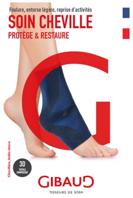 Gibaud Cuidado del Tobillo Azul de Tobillo