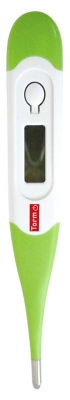 Torm Electronic Medical Thermometer with Flexible Sonde - Colour: Green