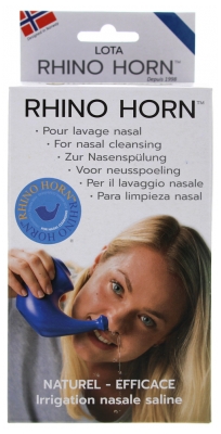 Rhino Horn Do Płukania Nosa - Kolor: Niebieski