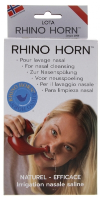 Rhino Horn Do Płukania Nosa - Kolor: Czerwony
