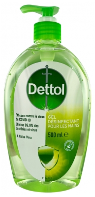 Dettol Disinfecting Hand Gel With Aloe Vera 500ml