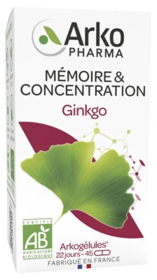 Arkopharma Arkocaps Ginkgo Bio 45 Kapseln