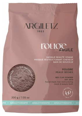 Argiletz Masque & Bain Argile Rouge 200 g