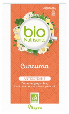 Vitavea Kräutertee Kurkuma Bio 20 Sachets