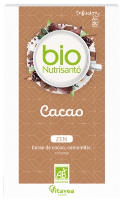 Vitavea Infuso di Cacao Biologico 20 Bustine