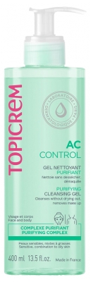Topicrem AC CONTROL Purifying Cleansing Gel 400ml