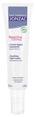 Jonzac Termalna Voda Reactive Control Bio Pomirjajoča Lahka Krema 40 ml