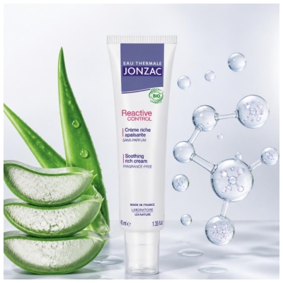 Eau Thermale Jonzac REactive Control Soothing Rich Organic Cream 40 ml