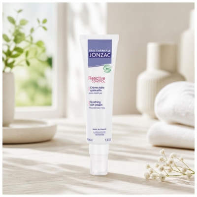 Jonzac Termalna Voda Reactive Control Bio Bogata Pomirjajoča Krema 40 ml