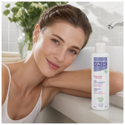 Eau Thermale Jonzac Reactive Control Lait Dermo-Nettoyant Bio 200 ml