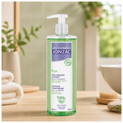 Termální voda Jonzac Pure Čistící a purifikační gel 500 ml
