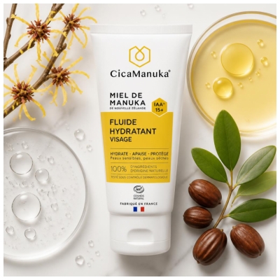 CicaManuka Organic Face Moisturizer 50ml