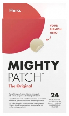 Hero Mighty Patch Original Anti-Acne Night Patches 24 Hydrocolloid Patches