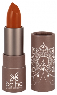 Boho Green Make-up Organic Glossy Lipstick 3,5g - Colour: 307 : Poppy