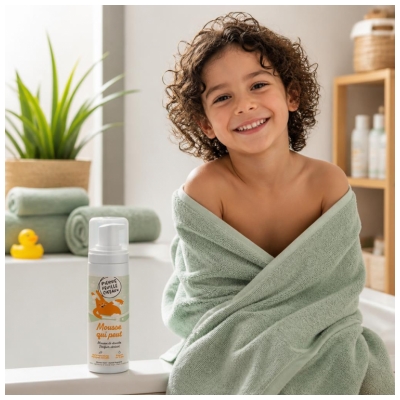 Pierre Feuille Ciseaux Shower Foam - Apricot 150 ml