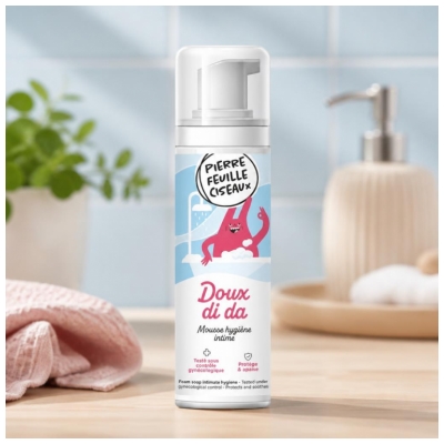 Pedra Papel Tesoura Espuma Higiene Íntima 150 ml