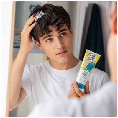 Pierre Feuille Ciseaux Pastă de Coafare Culoare Albastră 75 ml