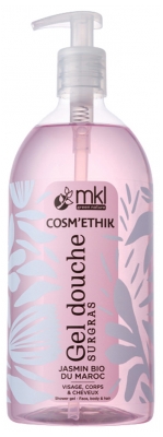 MKL Green Nature Cosm'Ethik Superfatted Shower Gel Organic Jasmine from Morocco 1L