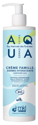MKL Green Nature Aqua Crème Famille Dermo-Hydratante Bio 400 ml