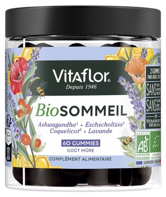Vitaflor Bio Sommeil 60 żelków