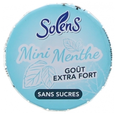 Solens Mini Menthe Bonbons Goût Extra Fort Sans Sucres 11,5 g