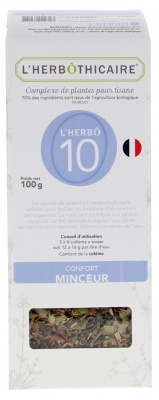 L'Herbôthicaire L'Herbô 10 Confort Minceur Herbal Complex for Organic Herbal Tea 100 g