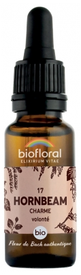 Biofloral Bach Flower Remedies 17 Hornbeam Organic 20 ml