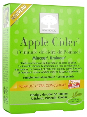 New Nordic Appelcider 60 Tabletten