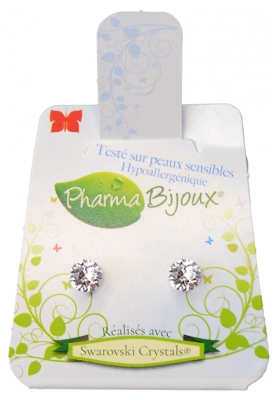 Pharma Bijoux Pendientes de Cristal Xirius Hipoalergénico de 5,3 mm