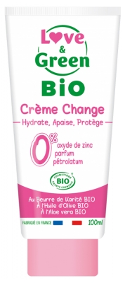 Love & Green Crème Change Bio 100 ml