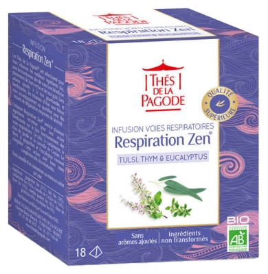 Ceaiurile Pagode Infuzie Respirație Zen Bio 18 Pliculețe