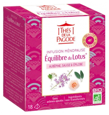 Herbaty Pagoda Infusion Lotus Balance Organic 18 Saszetek