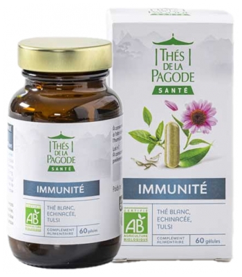 Herbaty Pagoda Immunity Organic 60 Kapsułek