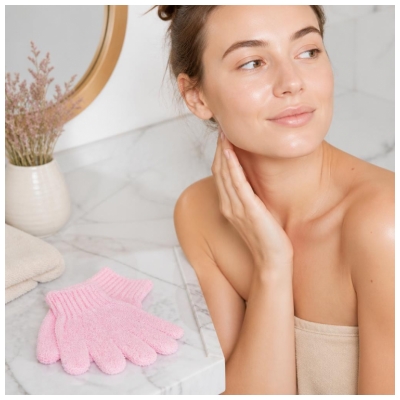 Brushworks Gants Exfoliants